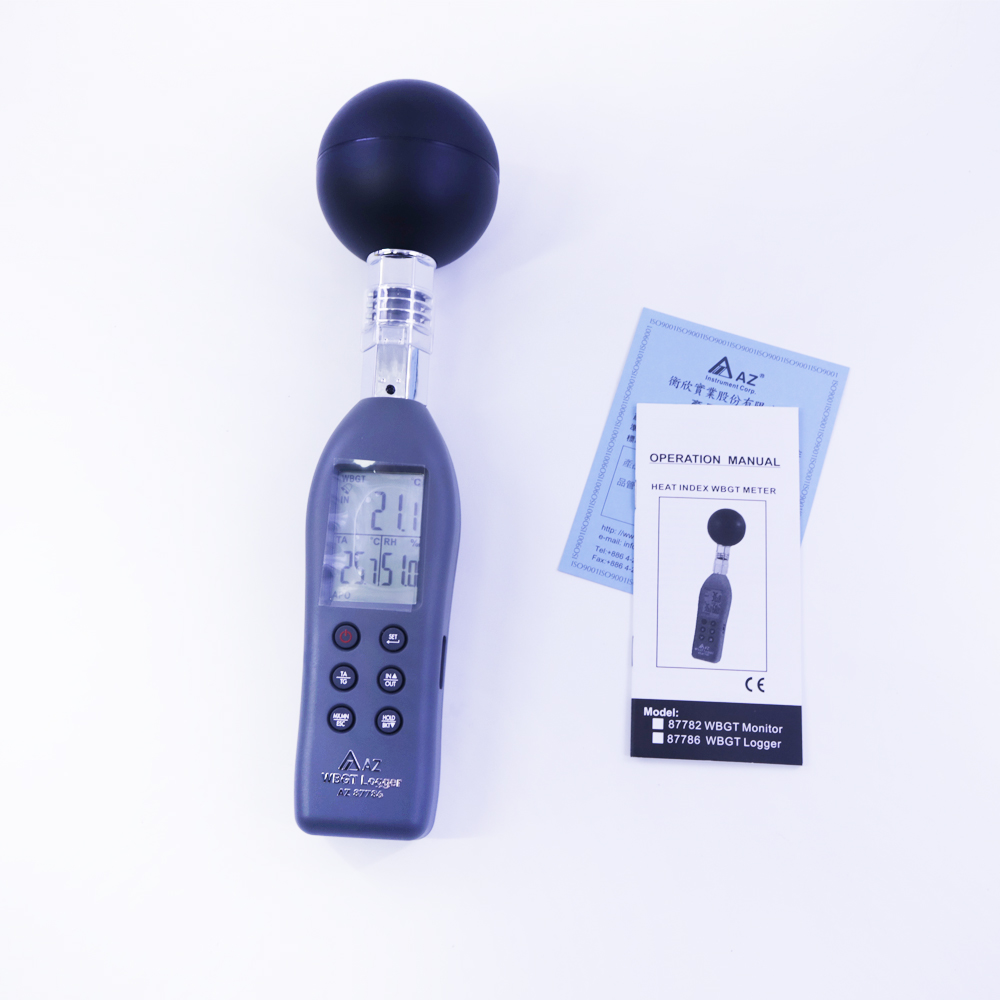 AZ87786 Handheld WBGT Dat